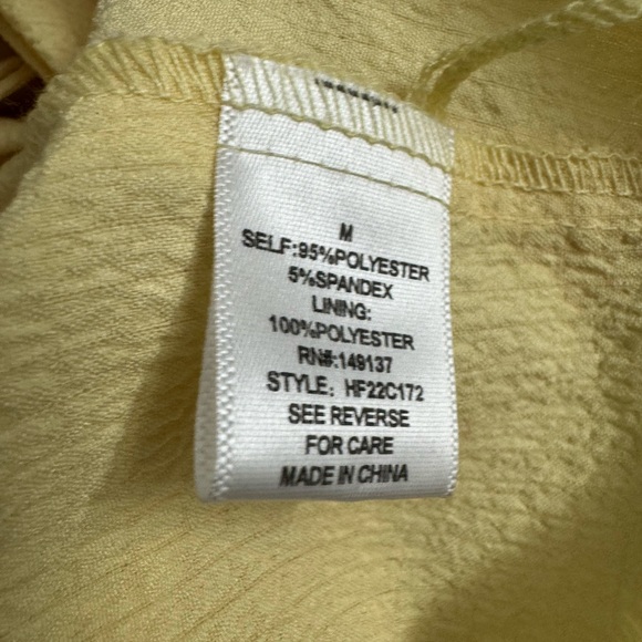 NWT Big Water Blue Sky Crop Ballon Sleeve Boutique Top Size M - Picture 3 of 13